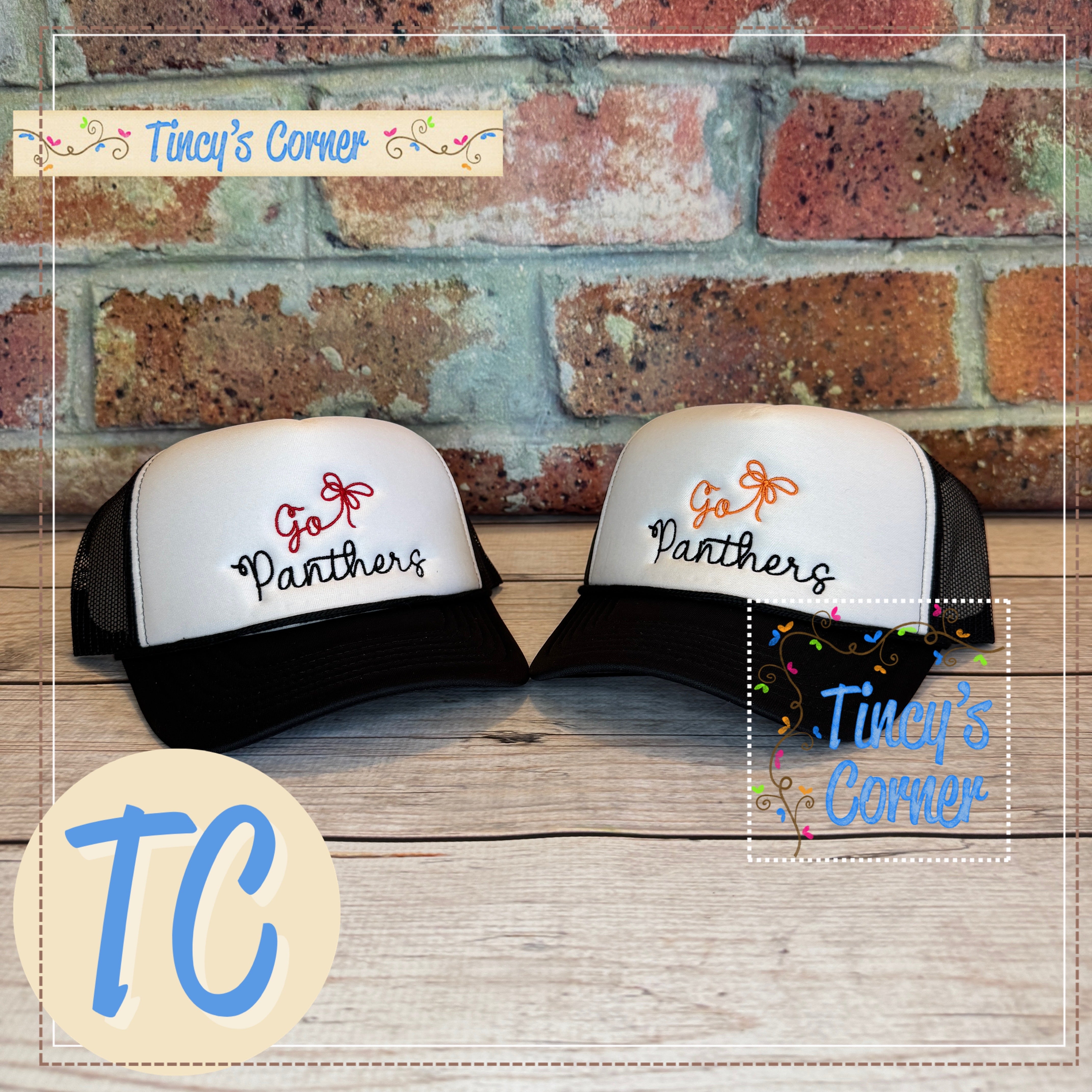 Go Panthers Foam Trucker Cap