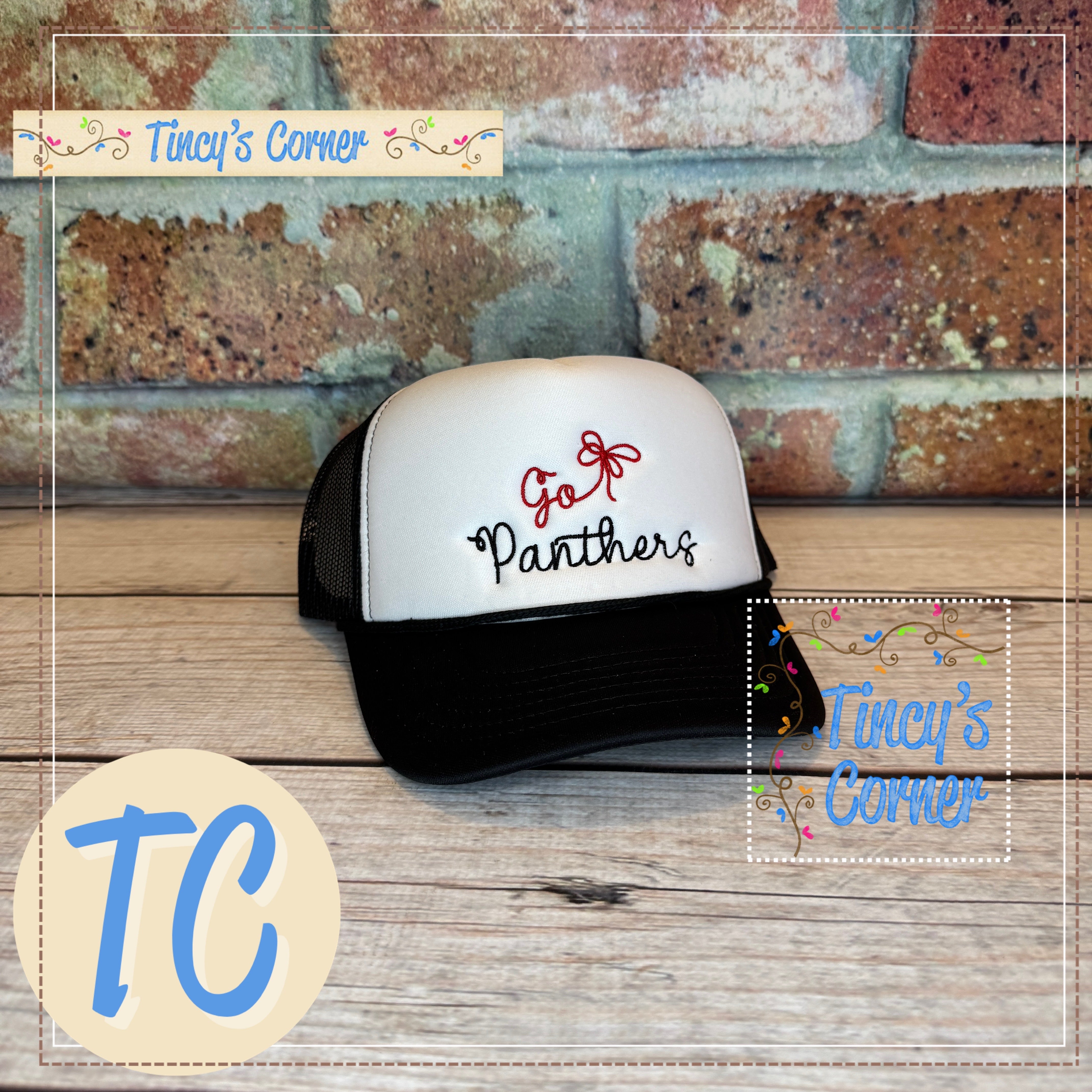 Go Panthers Foam Trucker Cap