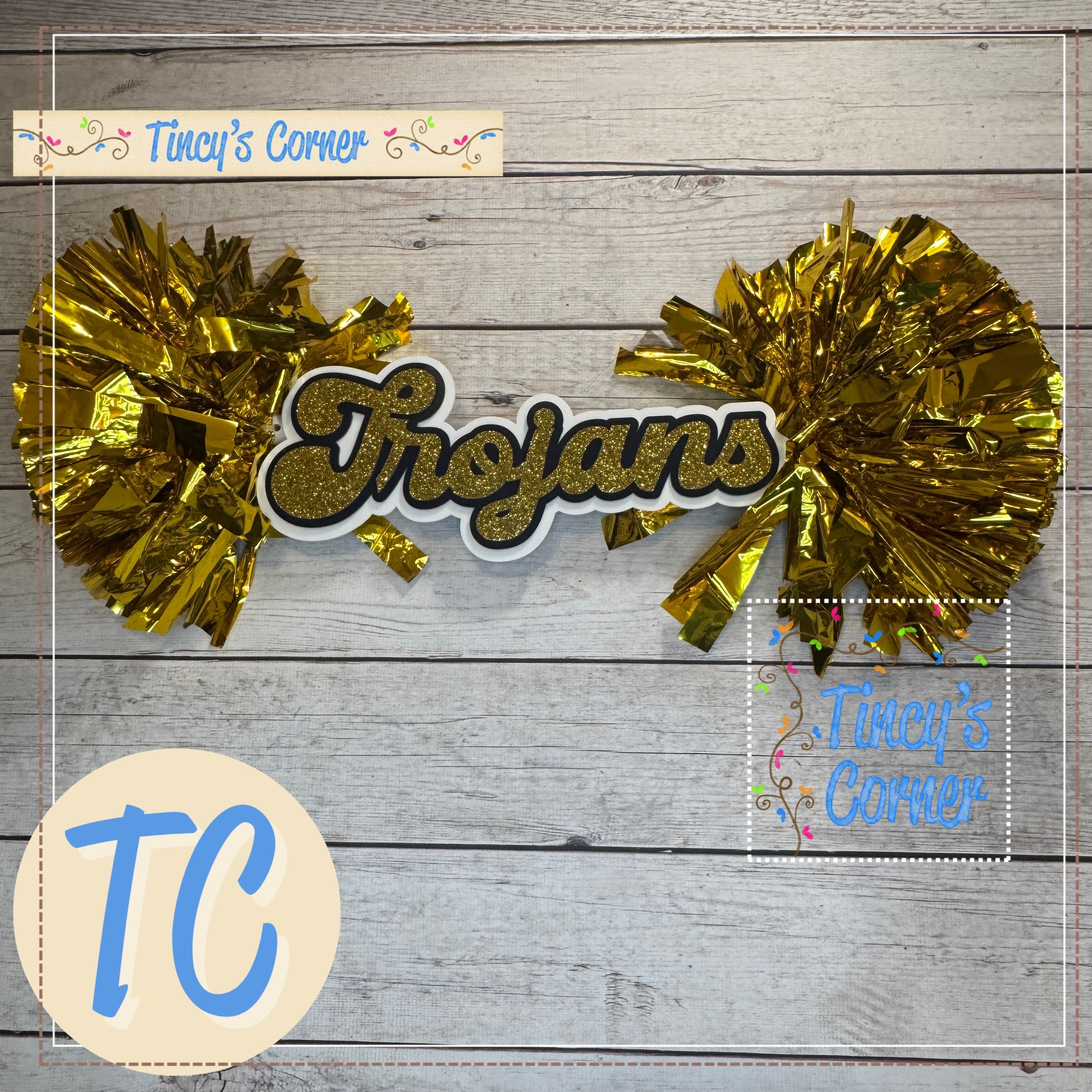 Trojans Mascot Spirit Stick