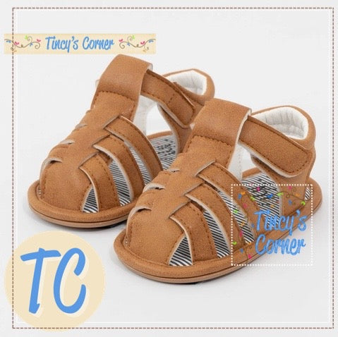 Suede Fisherman Sandals