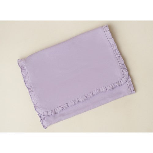 Infant Burp Cloth Ruffle