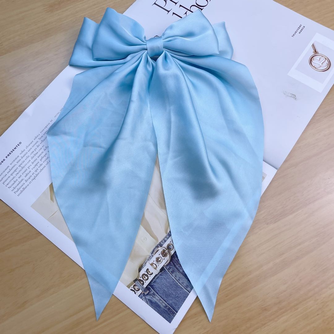 Oversized Satin Hairbow