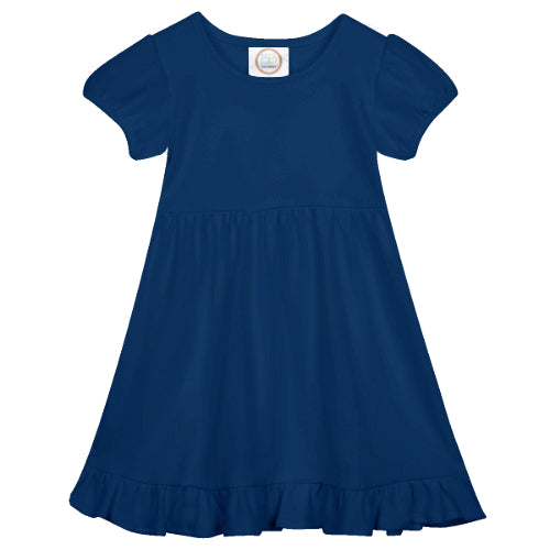 SS Empire Waist Ruffle Dress