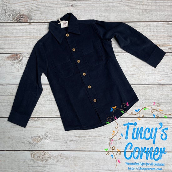 Corduroy Dress Shirt