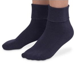 Smooth Toe Cuff Socks