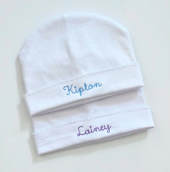 Picot Trim Infant Baby Hat