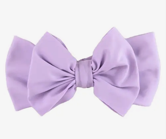 Seersucker Swim Bow Headband