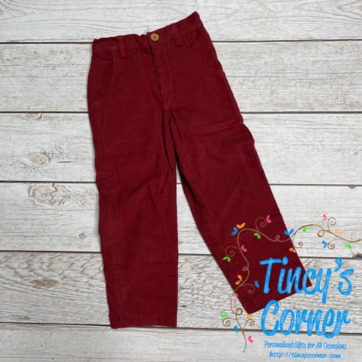 Boy's Corduroy Pants