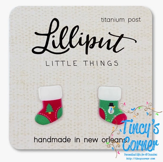 Christmas Stockings Earrings