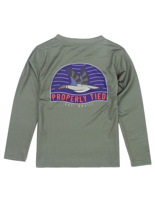 Boys PT LS Performance Tee