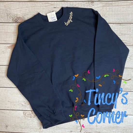 Trojans Embroidery Sweatshirt