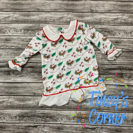 Cajun Christmas Gown