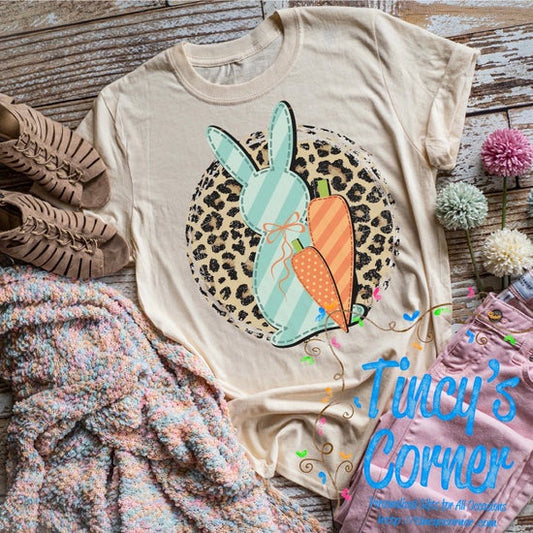 Bunny Leopard Background -HH SPT