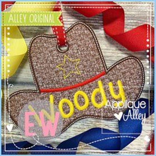 Cowboy Hat Bag Tag