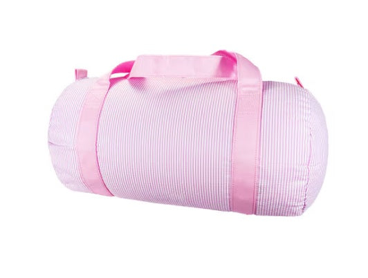 Seersucker Duffle Bag