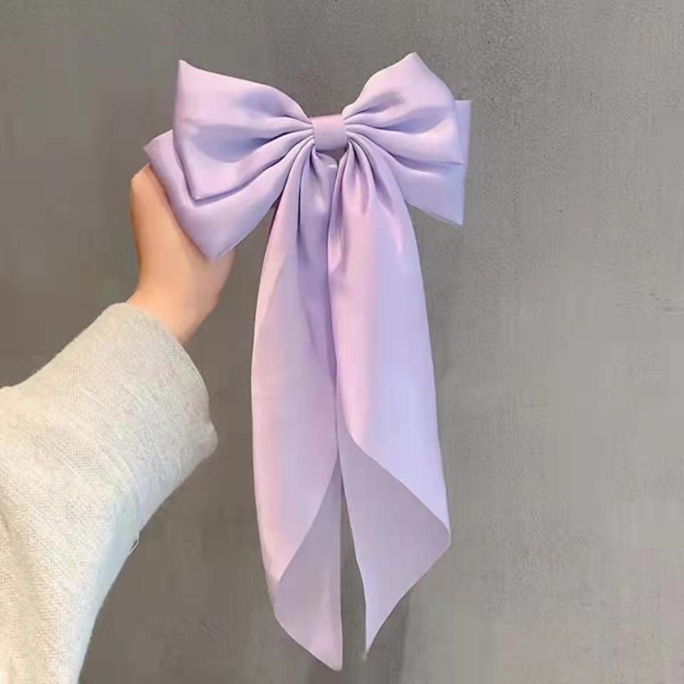 Oversized Satin Hairbow