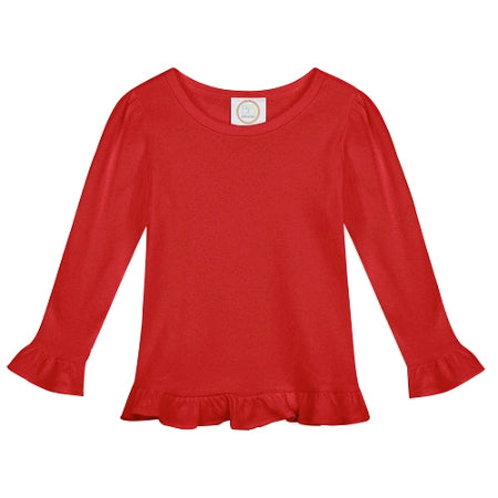 LS Ruffle T-Shirt