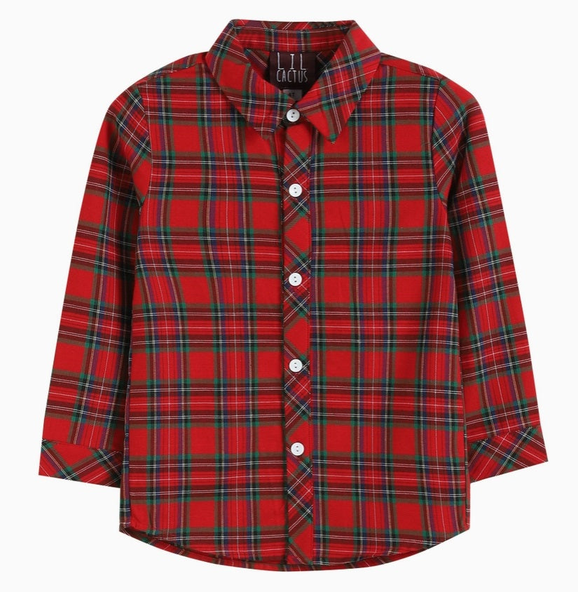 Tartan Dress Shirt