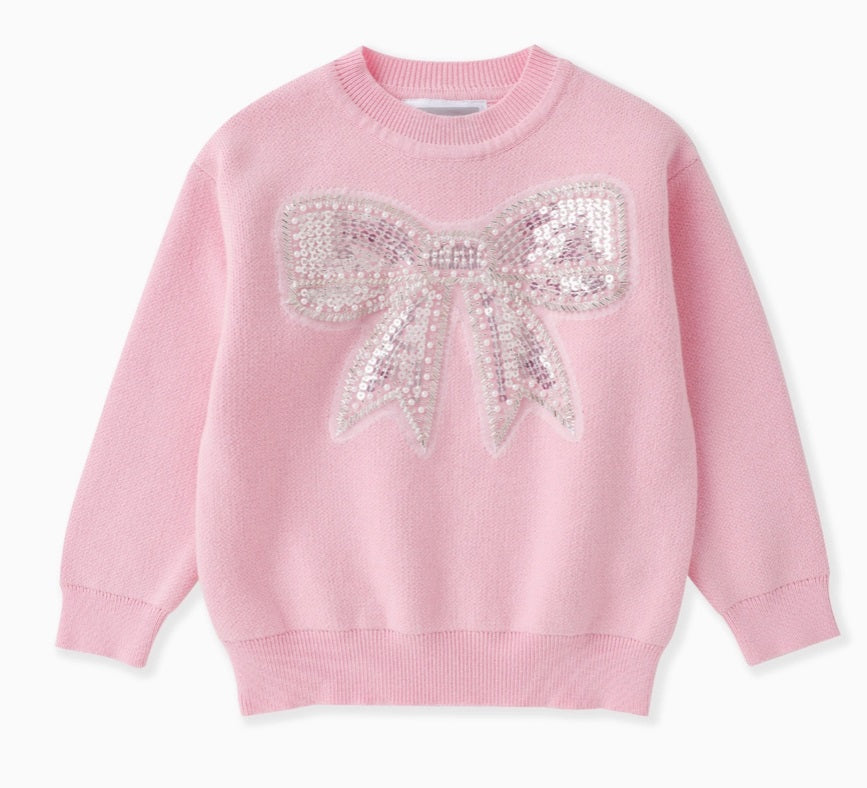 Sparkle Bow Sweater