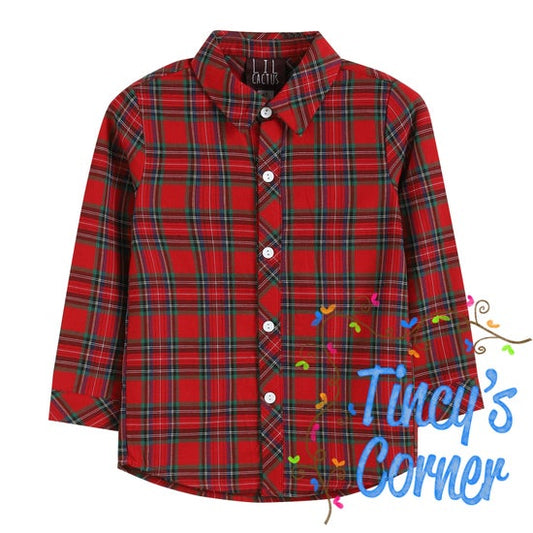 Tartan Tree Dress Shirt