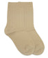 Cotton Rib Crew Socks