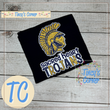 SH Trojans Faux Glitter