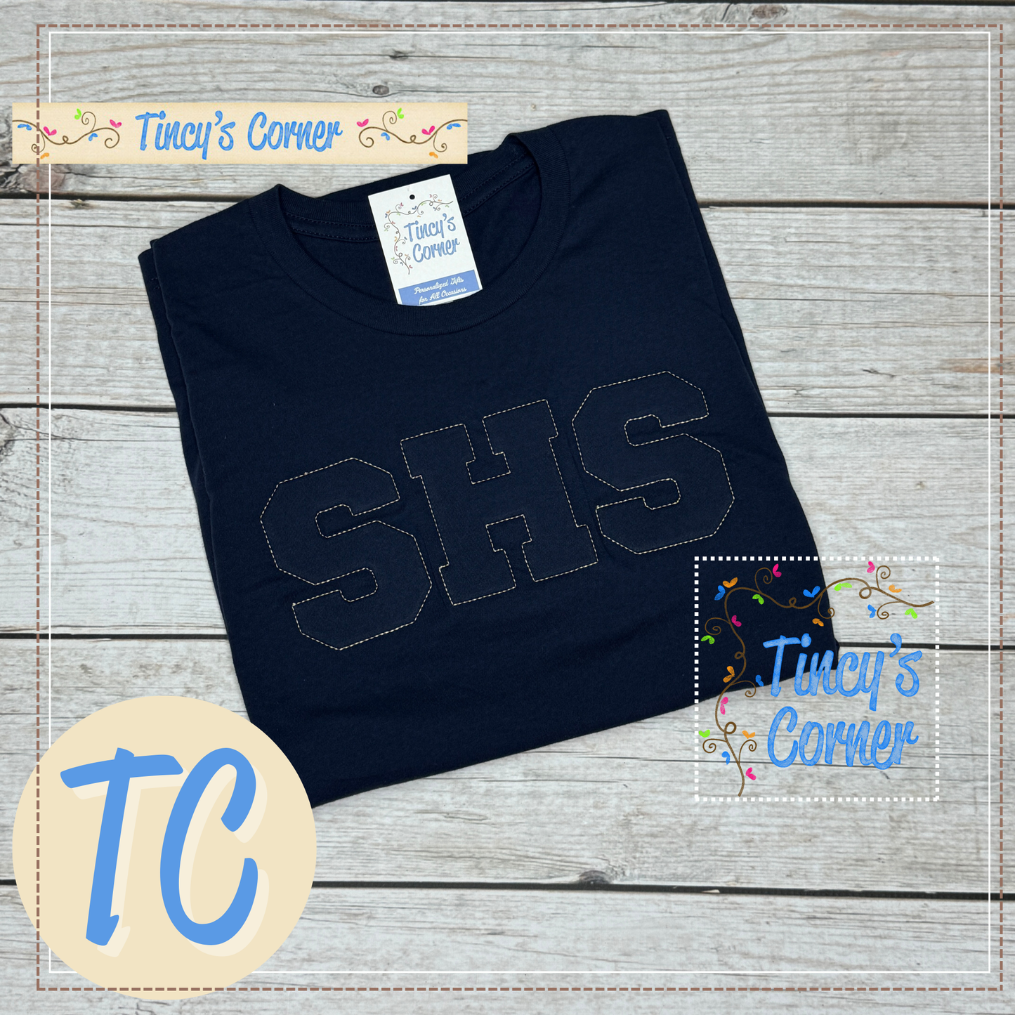 SHS Embossed T-Shirt/Sweatshirt