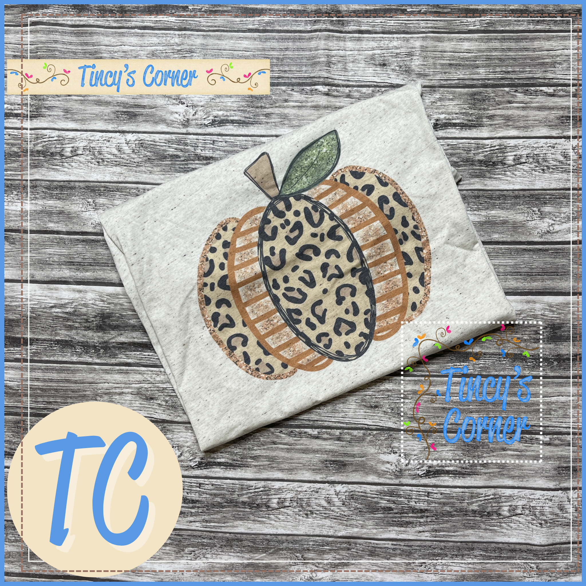 Funky Leopard Pumpkin T-Shirt/Sweatshirt