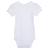 Short Puff Sleeve Bodysuit