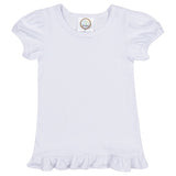 Infant SS Ruffle T-Shirt