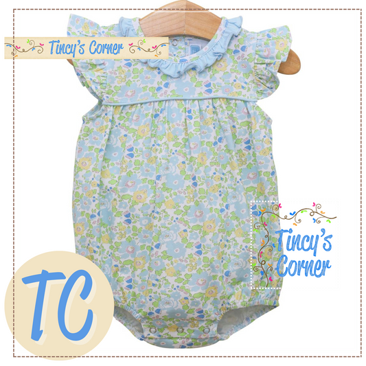 Blooming Floral Ruffle Bubble