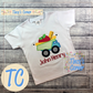 School Supplies  Dump Truck Applique T-Shirt