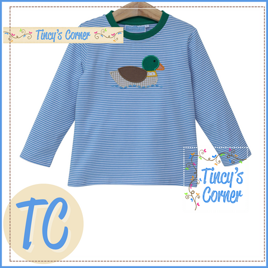 Boy's Long Sleeve Duck T-Shirt