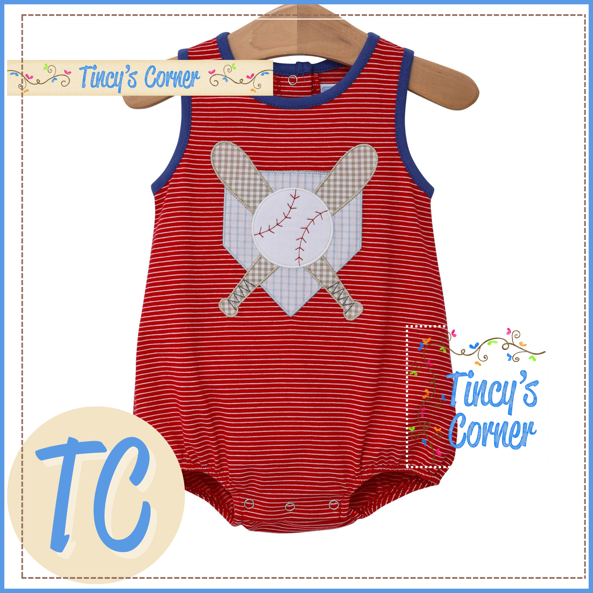 Homerun Applique Bubble