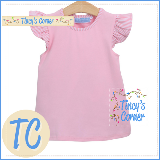 Vivian Flutter Top Short Set