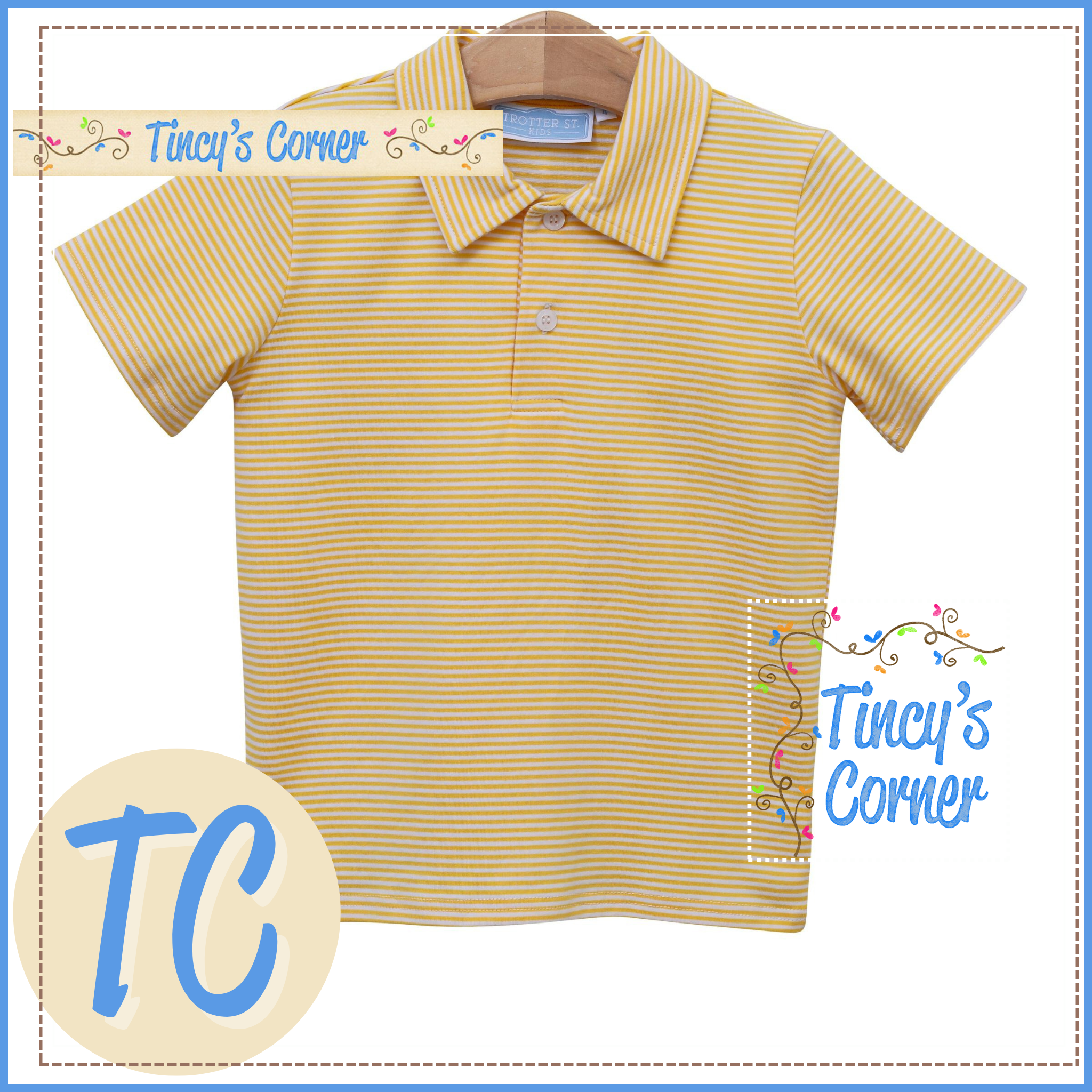Henry Stripe Polo