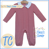 Boy's Long Sleeve William Romper
