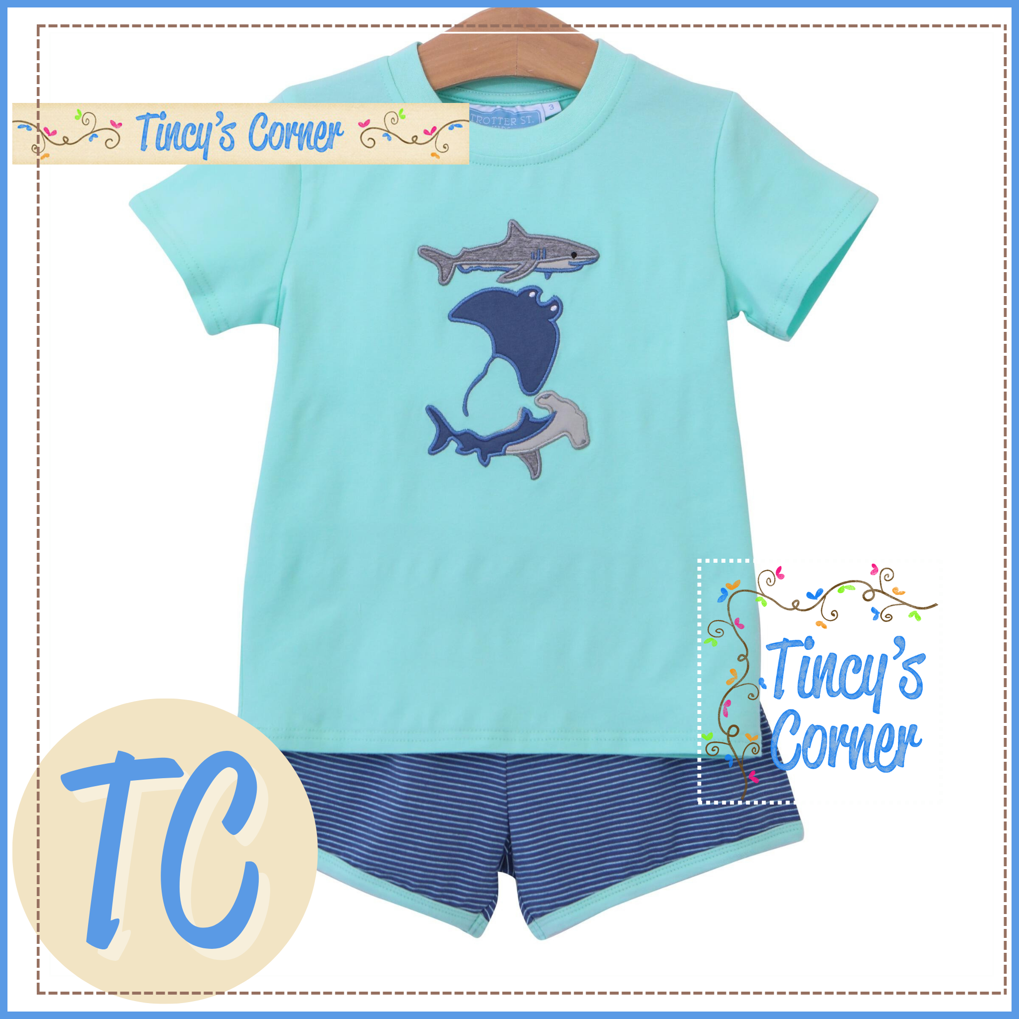 Shark Short Set