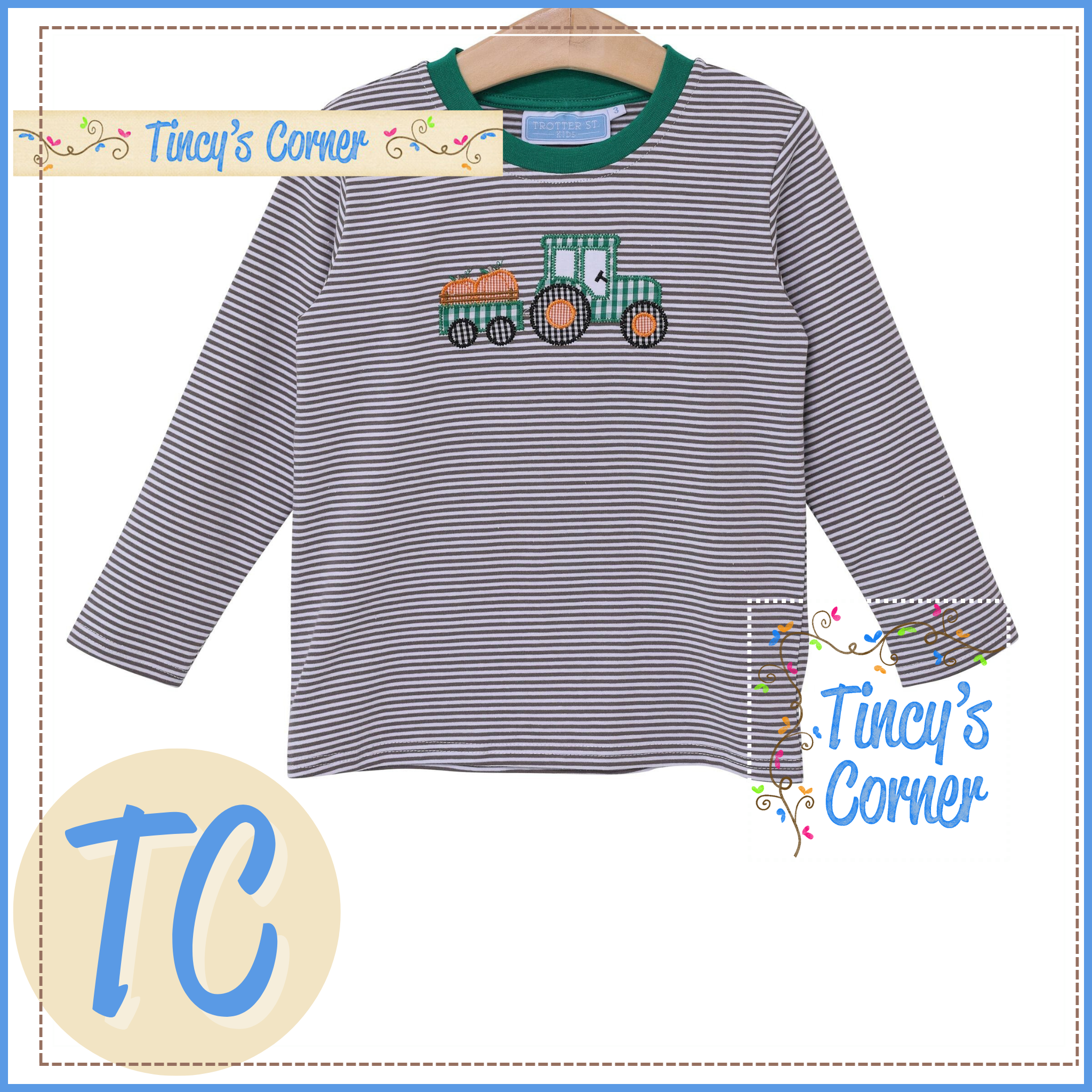 LS Tractor Pumpkin T-Shirt