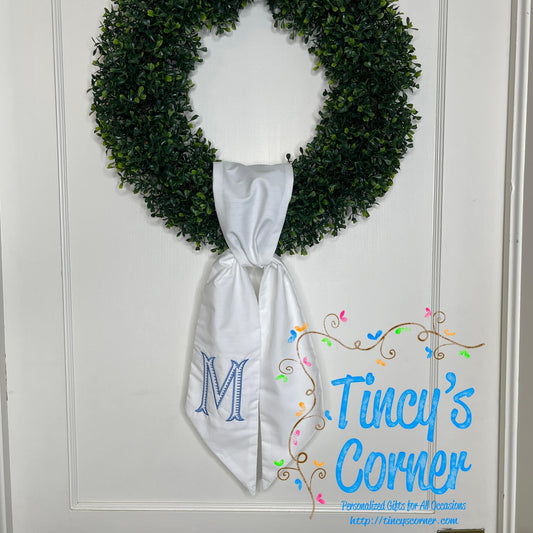 Wreath Sash