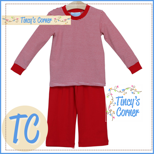 Boy's Long Sleeve Pants Set