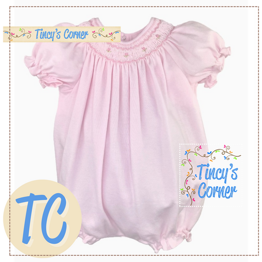 Bishop Smocked Knit Bubble