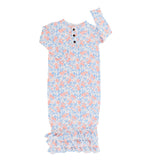 Ruffle Gown w/Baby Bow