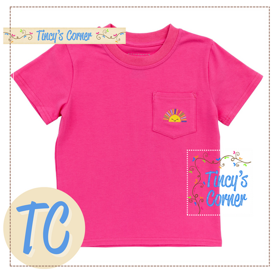 Sunshine Pocket Tee Short Set