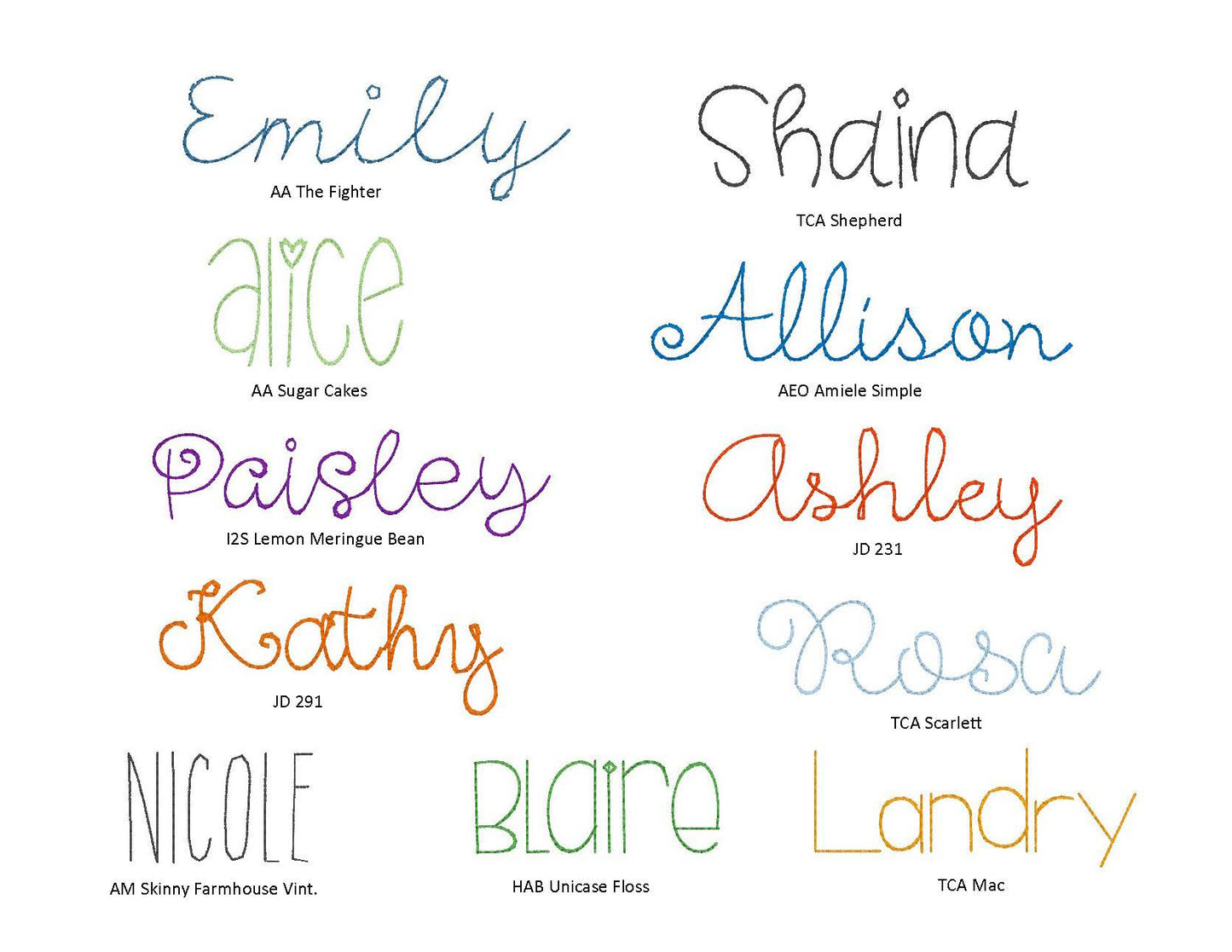 Personalized Folders