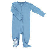 Zipper Footie w/Knot Hat