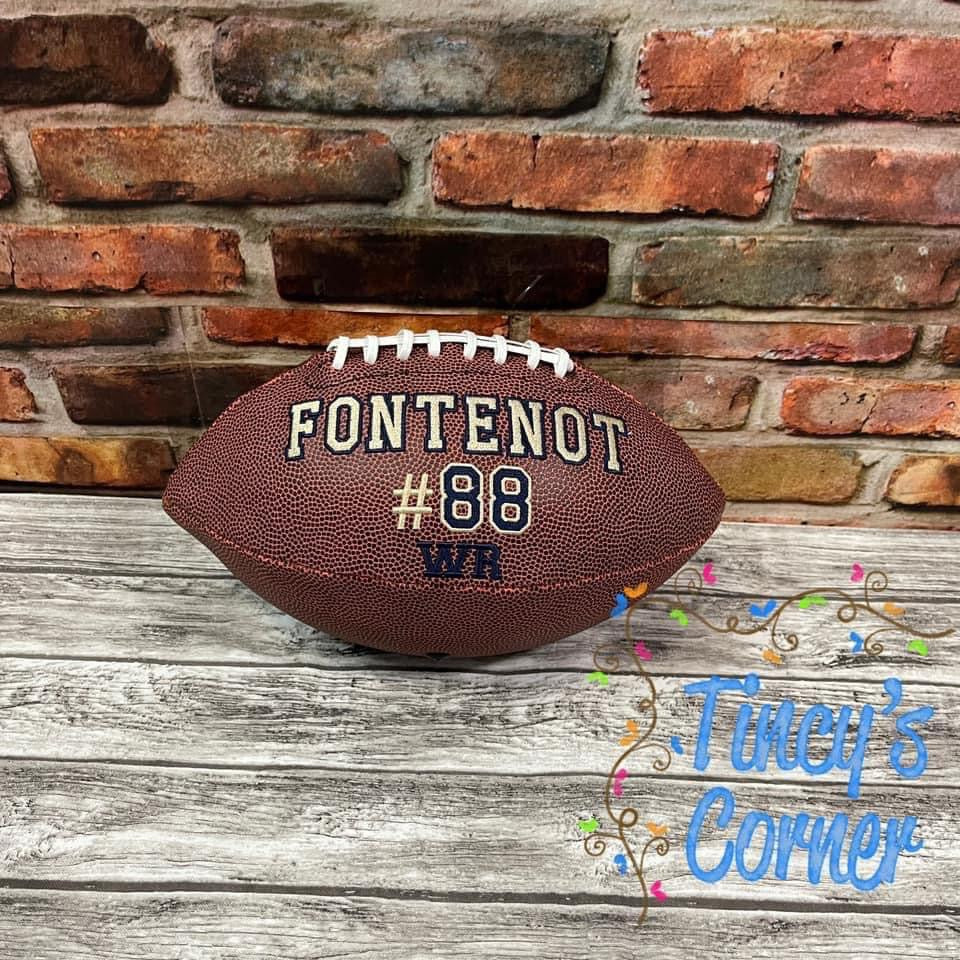 Football Embroidery