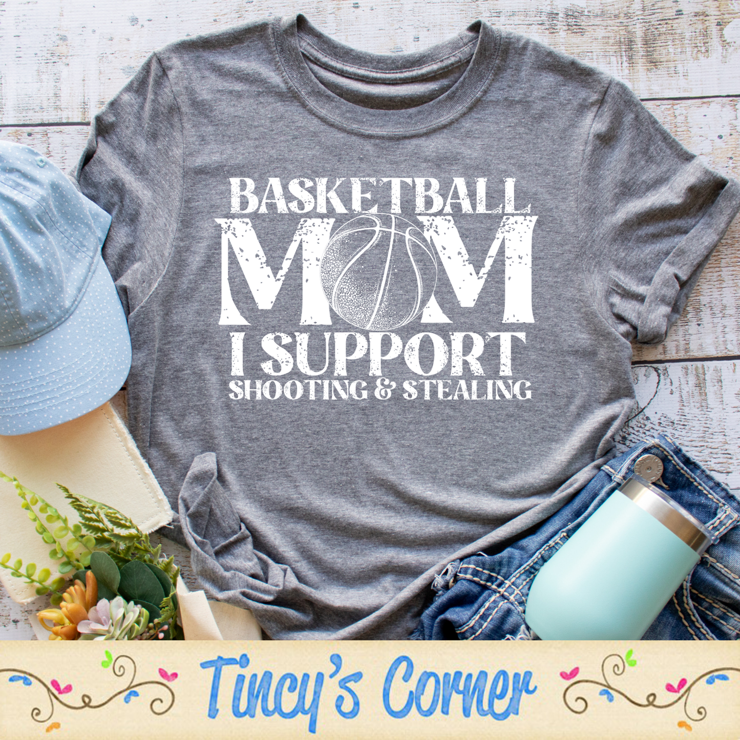 Basketball Mom I Support SPT