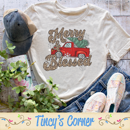 Merry and Blessed -DTF SPT