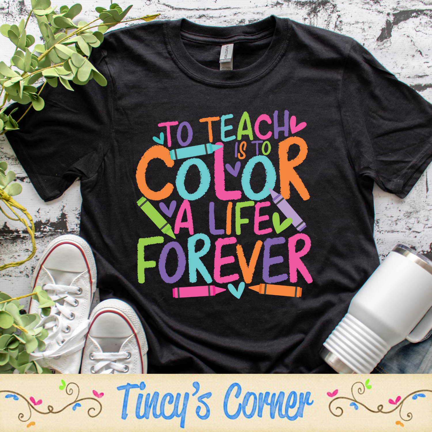 To Teach is to Color -DTF SPT